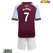 Aston Villa John McGinn #7 Replica Home Minikit 2025-26 Short Sleeve (+ pants)